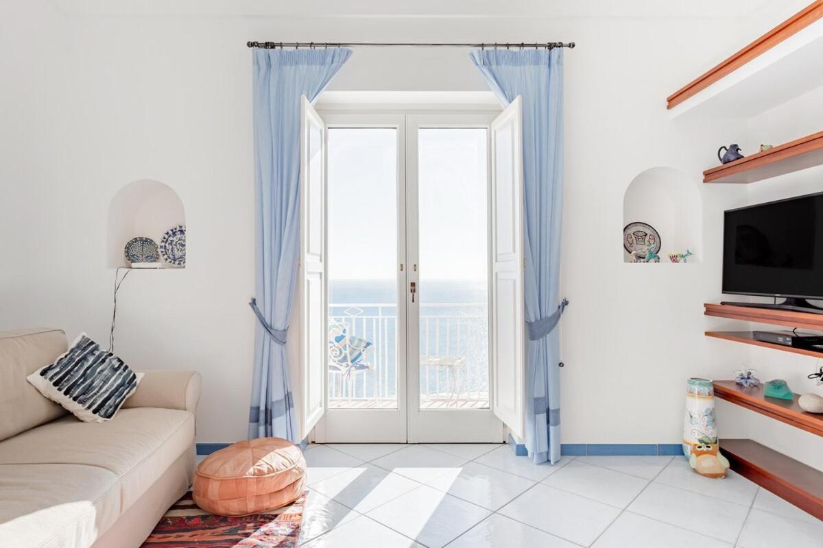 Blue Dream - Amalfi Coast Villa Conca dei Marini Bagian luar foto