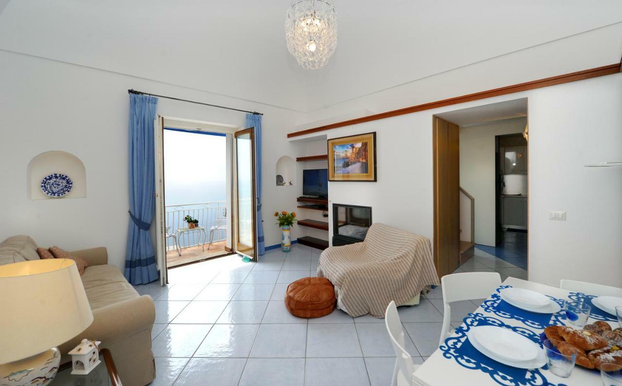 Blue Dream - Amalfi Coast Villa Conca dei Marini Bagian luar foto